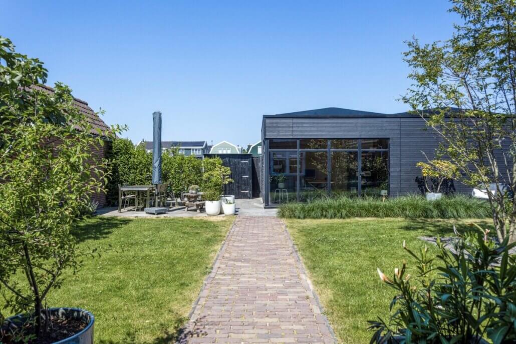 Gastenverblijf in de tuin