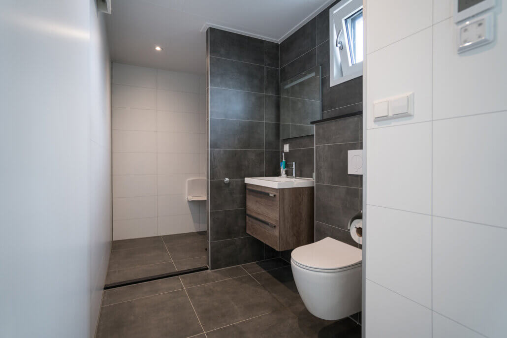 Moderne zorgwoning aan het water van 60m2