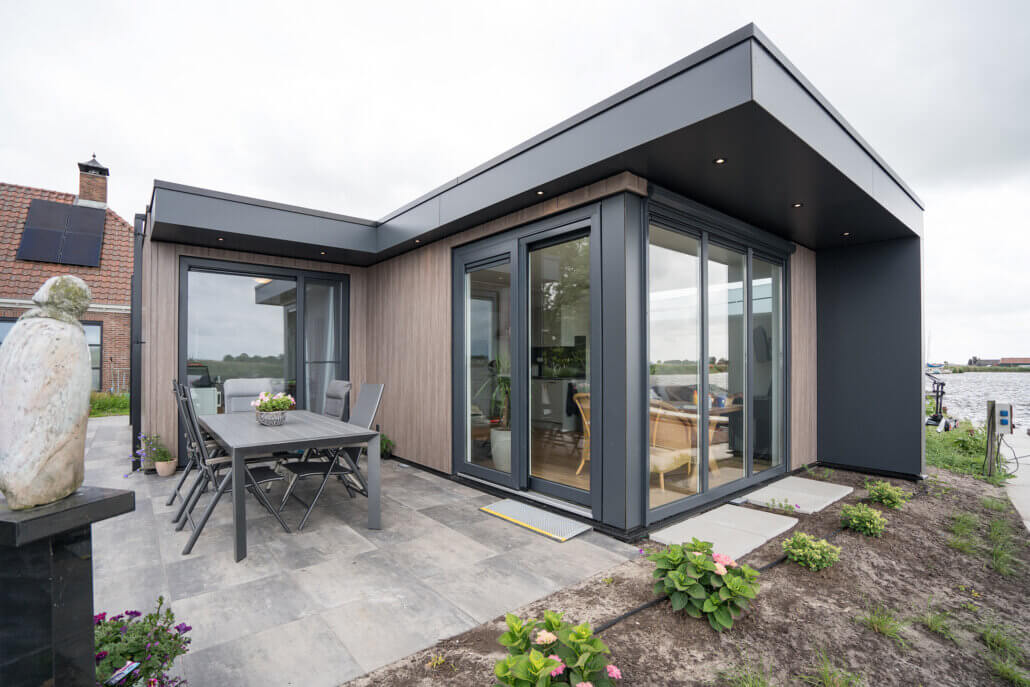 Moderne zorgwoning aan het water van 60m2