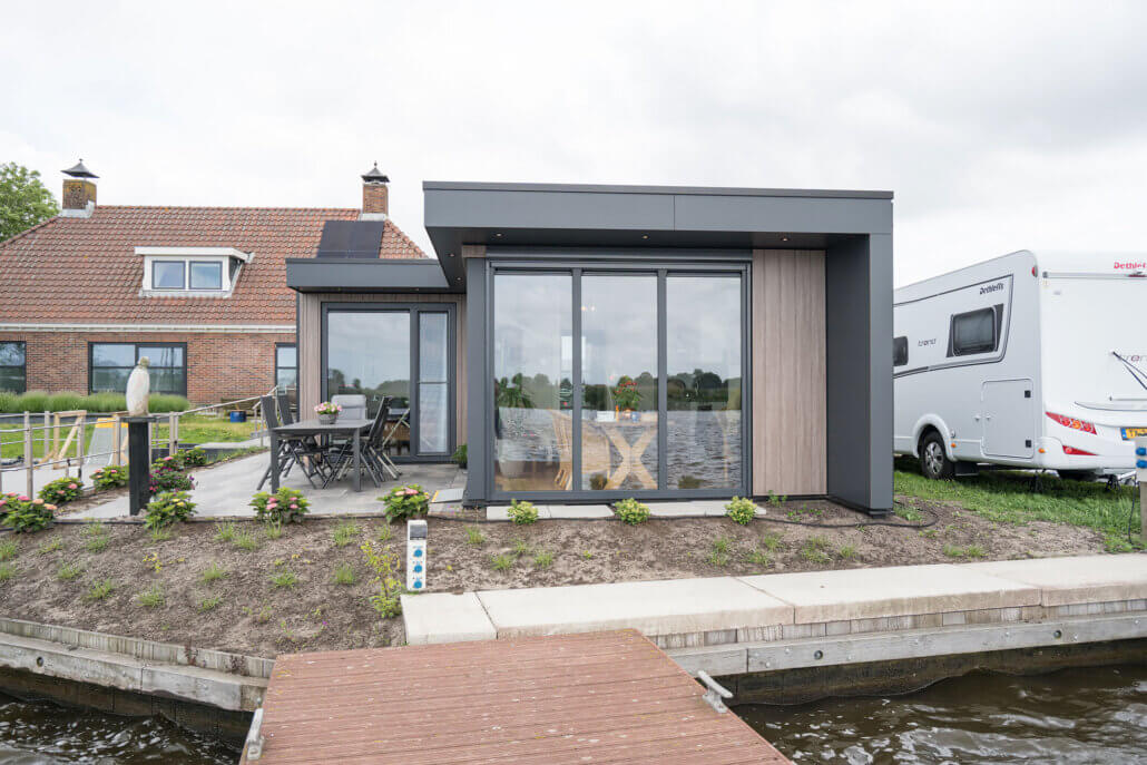 Moderne zorgwoning aan het water van 60m2