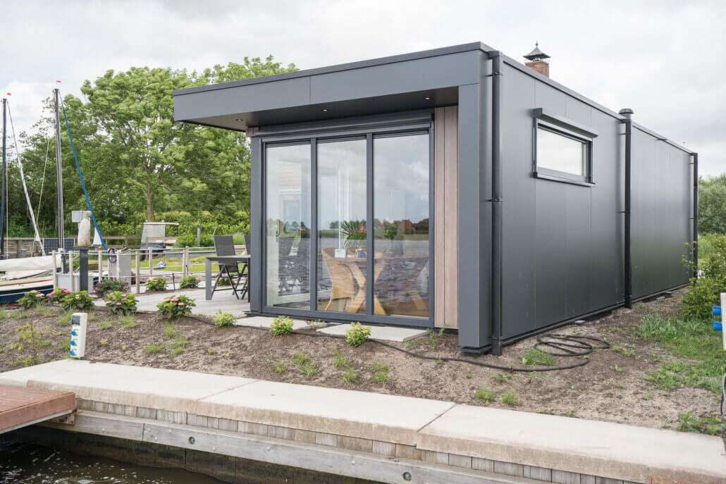 Moderne zorgwoning aan het water van 60m2