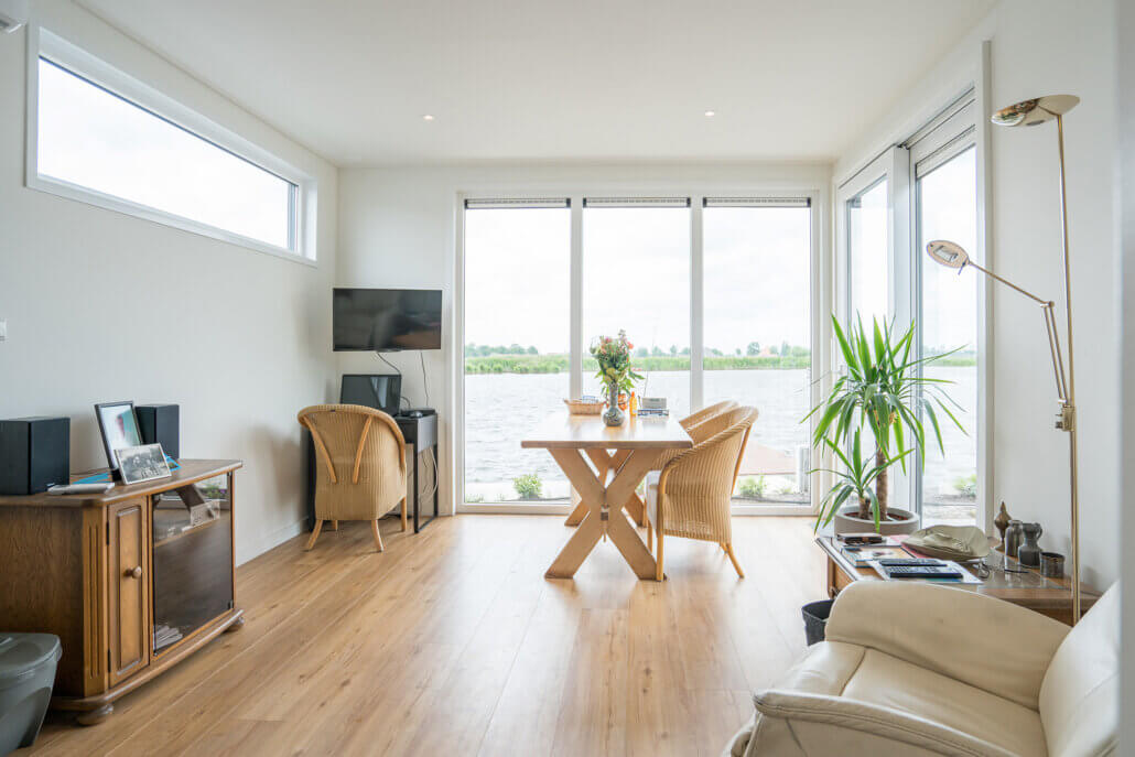Moderne zorgwoning aan het water van 60m2