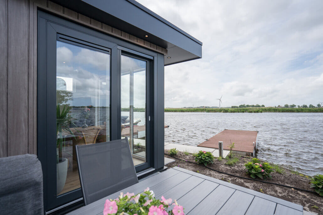 Moderne zorgwoning aan het water van 60m2