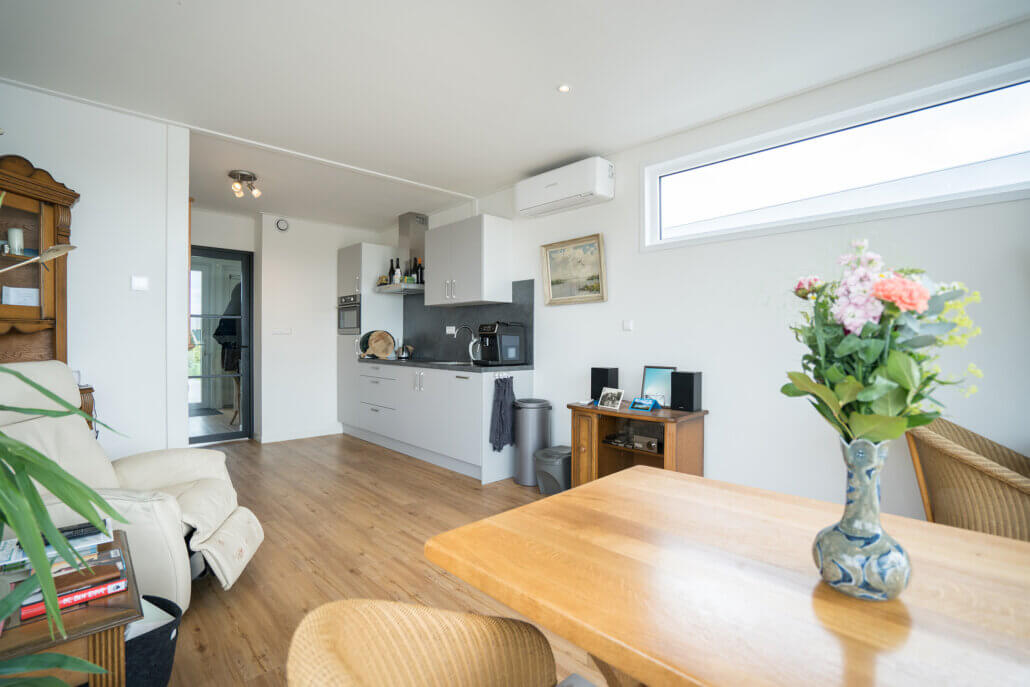 Moderne zorgwoning aan het water van 60m2